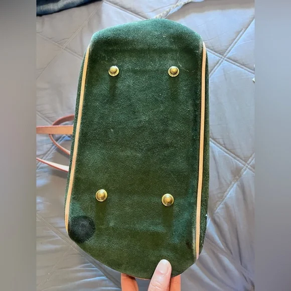 VINTAGE DOONEY & BOURKE Suede Leather Tote Bag - Picture 10 of 16